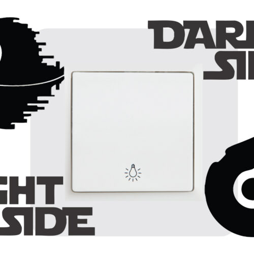 Starwars 1 stiker oko prekidaca